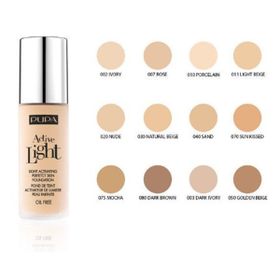 Pupa Milano Active Light SPF6 70 Sun Kissed 30 ml Fondöten