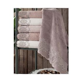 Pupilla Marta 1067 Bambu Güpürlü 50x90 6'lı Havlu
