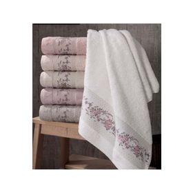 Pupilla Rönesans 3008 Bambu 50x90 6'lı Havlu