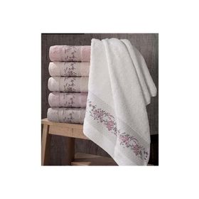 Pupilla Rönesans 3008 Bambu 50x90 6'lı Havlu