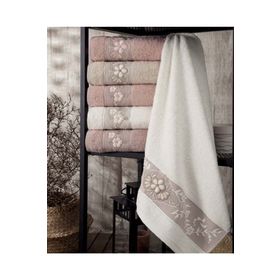 Pupilla Selena Cotton Nakışlı 6'lı 50x90 Havlu