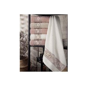Pupilla Selena Cotton Nakışlı 6'lı 50x90 Havlu