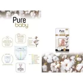 Pure Baby Organic No:1 Yenidoğan 32 Adet Bebek Bezi