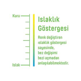 Pure Baby Organic No:2 Mini 136 Adet Bebek Bezi