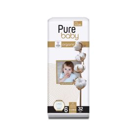 Pure Baby Organic No:5 Junior 32 Adet Bebek Bezi