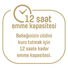 Pure Baby Organic No:6 XLarge 120 Adet Bebek Bezi