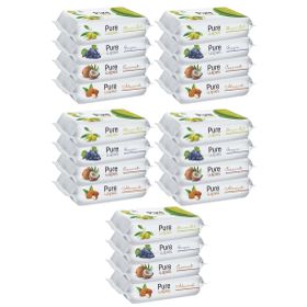 Pure Baby Wipes 20x50 Yaprak Meyveli Islak Mendil