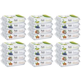 Pure Baby Wipes 24x50 Yaprak Meyveli Islak Mendil