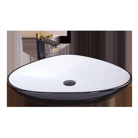 Pure BW-173 Siyah-Beyaz 59 cm Çanak Lavabo