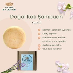 Pure By Lotus 100 gr Yulaflı Katı Şampuan