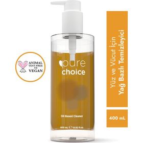 Pure Choice 400 ml Yüz ve Vücut İçin Temizleme Yağı