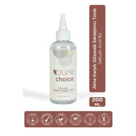 Pure Choice Akne Karşıtı Salicylic Acid %2 200 ml Gözenek Sıkılaştırıcı Tonik