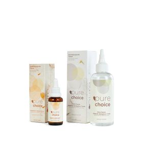 Pure Choice Cilt Aydınlatıcı Akne ve Siyah Nokta Karşıtı Bakım Seti C Vitamini Serumu Akne Karşıtı Tonik