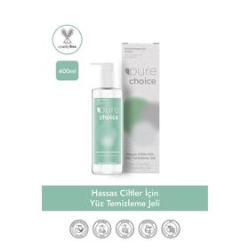 Pure Choice Hassas Ciltler İçin 400 ml Yüz Temizleme Jeli