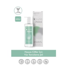 Pure Choice Hassas Ciltler İçin 400 ml Yüz Temizleme Jeli