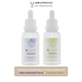 Pure Choice Leke Karşıtı Bakım Serumu HA Serum 2'li Set Leke Karşıtı Nemlendirici ve Onarıcı Bakım Seti