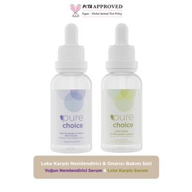 Pure Choice Leke Karşıtı Bakım Serumu HA Serum 2'li Set Leke Karşıtı Nemlendirici ve Onarıcı Bakım Seti