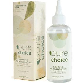 Pure Choice Leke Karşıtı Glycolic Acid %7 200 ml Cilt Beyazlatıcı Tonik