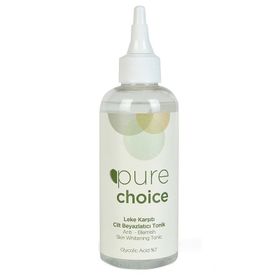 Pure Choice Leke Karşıtı Glycolic Acid %7 200 ml Cilt Beyazlatıcı Tonik