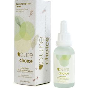 Pure Choice Leke Karşıtı Niacinamide %10 + AHA %7 + Alpha Arbutin %2 30 ml Cilt Beyazlatıcı Serum