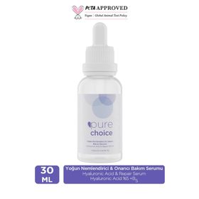 Pure Choice Yoğun Hyaluronik Asit %5 + Panthenol Vitamin B5 %5 30 ml Nemlendirici & Onarıcı Bakım Serumu