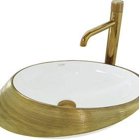Pure Concept GW-503 Ufo Gold Tezgah Üstü Çanak Lavabo