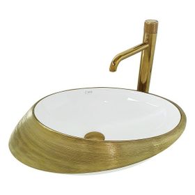 Pure Concept GW-503 Ufo Gold Tezgah Üstü Çanak Lavabo