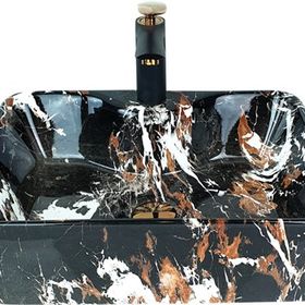 Pure Concept MR-106 Black Tiger Eye Tezgah Üstü Çanak Lavabo