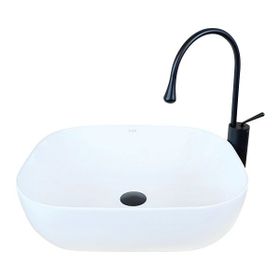 Pure Concept W-280 50 cm Beyaz Tezgah Üstü Çanak Lavabo
