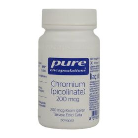 Pure Encapsulations Chromium Picolinate 200 mcg 60 Kapsül