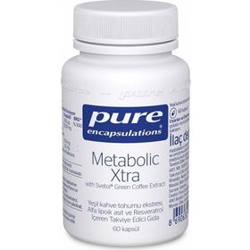 Pure Encapsulations Metabolic Xtra Green Coffee 60 Kapsül