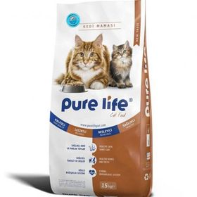 Pure Life 15 kg Adult Fish Balıklı Yetişkin Kedi Maması