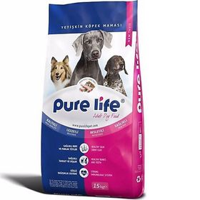 Pure Life Kuzu Etli Pirinçli Yetişkin 15 kg Köpek Maması