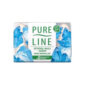 Pure Line Deniz Mineralleri 4x70 gr Katı Sabun