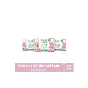Pure Line Gül 12x70 gr Sabun