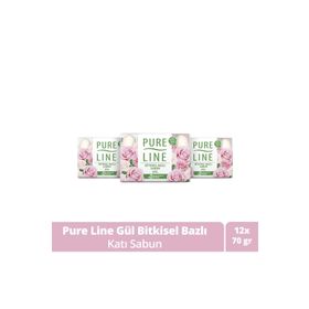 Pure Line Gül 12x70 gr Sabun