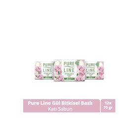Pure Line Gül 12x70 gr Sabun