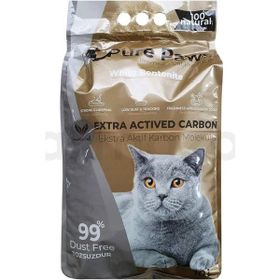 Pure Paws 10 lt İnce Taneli Aktif Karbonlu Bentonit Kedi Kumu