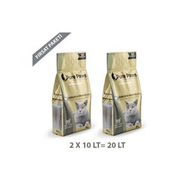 Pure Paws 2x10 lt İnce Taneli Kokusuz Bentonit Kedi Kumu