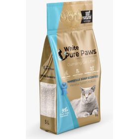 Pure Paws 5x2 lt İnce Taneli Marsilya Sabunu Kokulu Bentonit Kedi Kumu