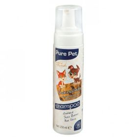 Pure Pet Durulanmayan Kurabiye-Vanilya Özlü 225 ML Köpük Şampuan