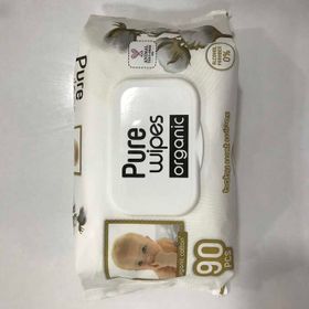 Pure Wipes Organic %0 Alkol 90 Adet Islak Mendil