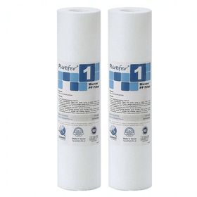 Purefer Açık Kasa 10 İnç 1 Micron Sediment Filtre 2 Adet Su Arıtma Cihazı