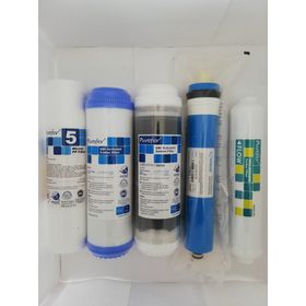 Purefer Açık Kasa 5'li Filtre Set Vontron Mebranlı Su Arıtma Cihazı