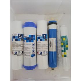 Purefer Açık Kasa 5'li Filtre Set Vontron Mebranlı Su Arıtma Cihazı
