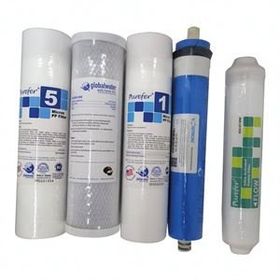 Purefer Açık Kasa 5'li Filtre Set Vontron Mebranlı Su Arıtma Cihazı