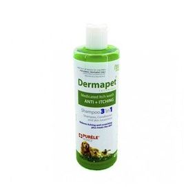 Purele Dermatolojik Etkili 3in1 450 ml Kedi ve Köpek Pet Şampuanı