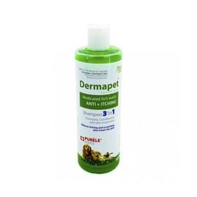 Purele Dermatolojik Etkili 3in1 450 ml Kedi ve Köpek Pet Şampuanı