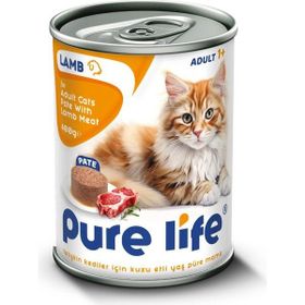 Purelife Kuzu Etli Pate 20 x 400 gr Yavru Kedi Maması