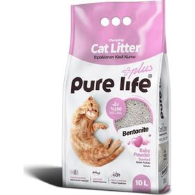 Purelife Plus Bebek Pudralı 10 L Kedi Kumu